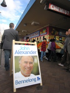 Diversity made invisible in 2010 Australian federal election. John Alexander