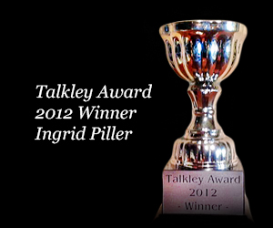 Australian Linguistics Society Talkley Award 2012 