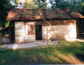 The house of the English high school teacher in the village in Sulawesi where Pasassung conducted his fieldwork