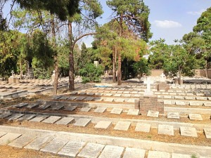 Polish refugee section of the Catholic cemetery in Tehran Polish refugee section of the Catholic cemetery in Tehran