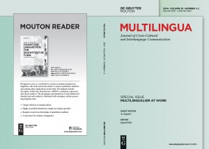 Multilingua 33 (1&2), Special issue "Multilingualism at Work"