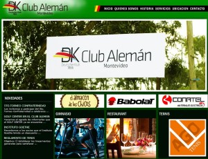 Website of the German Club Montevideo, founded in 1866