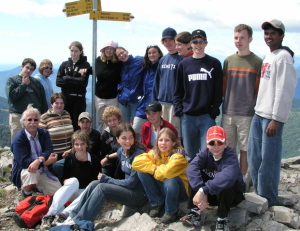 Livia and her classmates at a crossroads the year before being admitted to the Gymnasium (Switzerland, 2004)