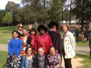 The graduation of Dr. Vera Williams Tetteh was one of the 2015 highlights here a Language-on-the-Move headquarters at Macquarie University