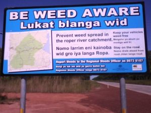 Another example of a well-translated English-Kriol sign