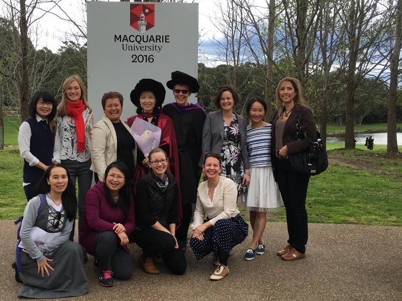 Jinhyun Cho was awarded her PhD for her thesis about "Interpreting English language ideologies in Korea: dreams vs. realities"