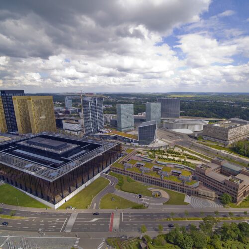 The European Court of Justice Building in Luxembourg (Image Credit: CJUE)