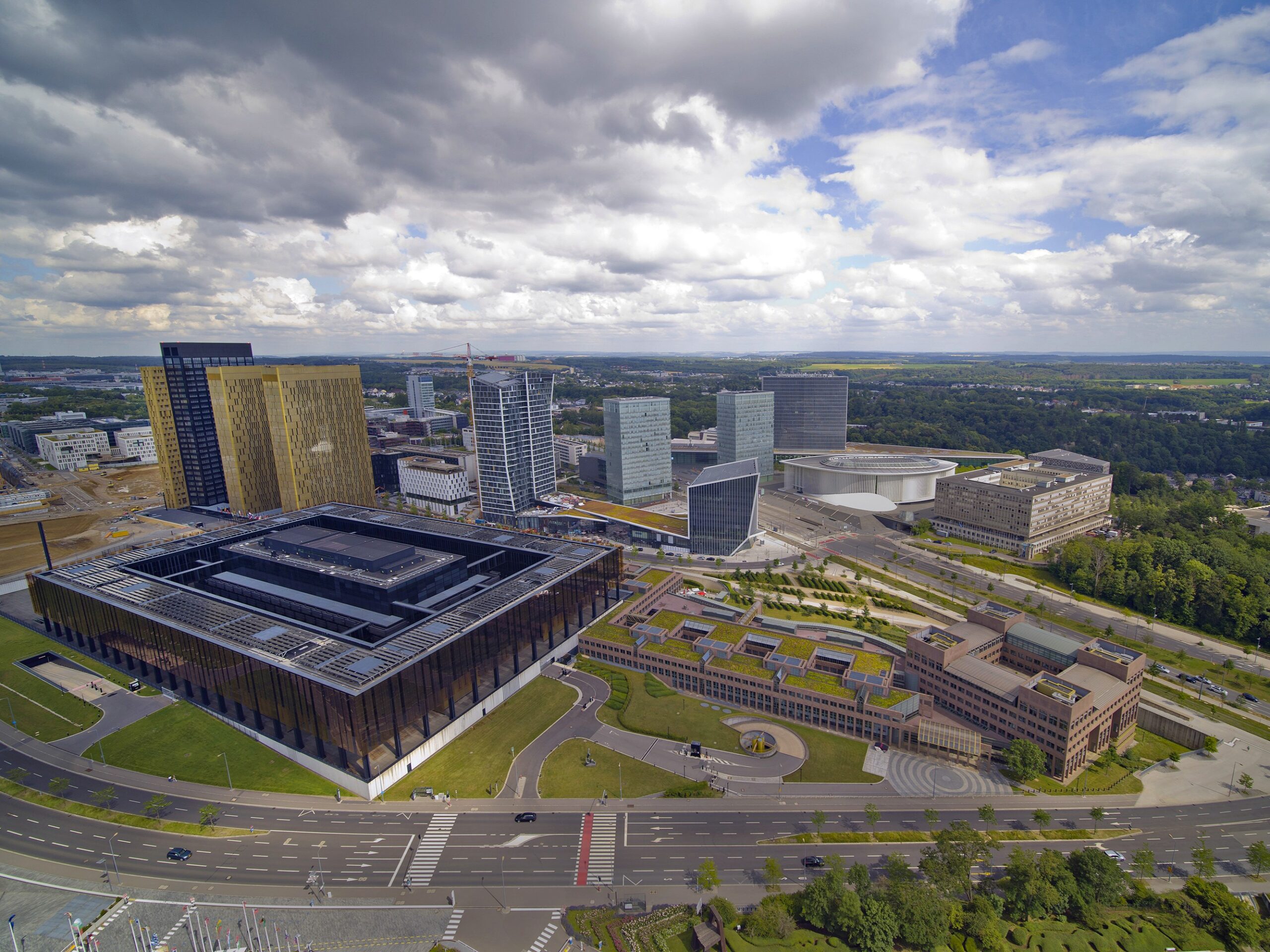 The European Court of Justice Building in Luxembourg (Image Credit: CJUE)
